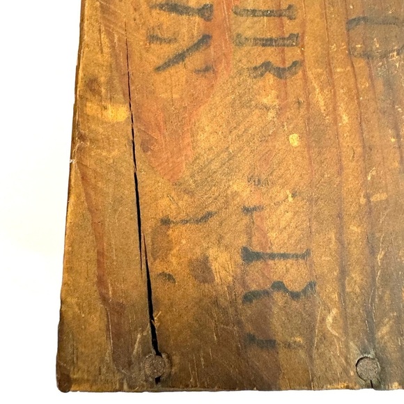 Vintage 1930s Kraft Pimento Cheese Wooden Crate, Cheese Box Advertising Box - Picture 7 of 7